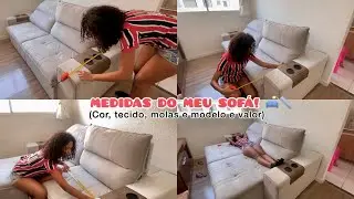 MEDIDAS DO MEU SOFÁ GIGANTE! 🛋️ 📏