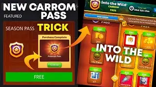 Carrom Pool New Carrom Pass Trick | Into The Wild Season | Jamot Gaming 