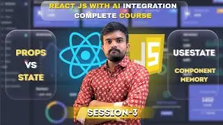 Session 3 | Props vs State, useState, & Component Memory | React JS Series | Dectac 2025