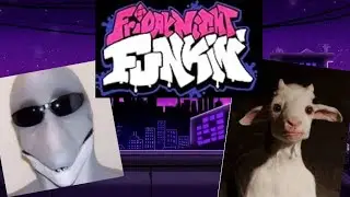 Dolphin Muzzle Vs Creepy Goat INSANE Mod FNF 