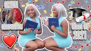 GRWM for GRADUATION || graduation &  PARTY !  *lost footage*👩🏽‍🎓🥺