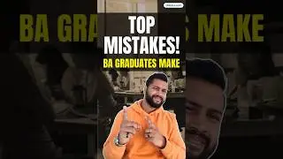 Top Career Mistakes BA Graduates Make | Problems, Solutions & Smart Career Plan #careermistakes