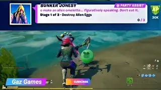 Fortnite - Destroy Alien eggs