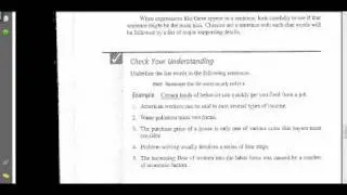 Finding main ideas step 4: Key phrases that you'll find in main idea statements