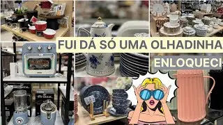 🏡 FUI SÓ DÁ UMA OLHADINHA....ENLOQUECI COM TANTAS COISAS LINDAS PARA O NOSSO LAR! 😍✨
