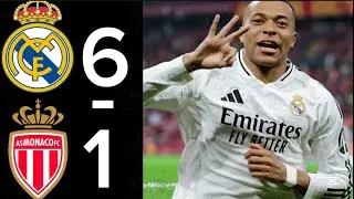 Real Madrid vs Monaco 6-1 #football #soccer 