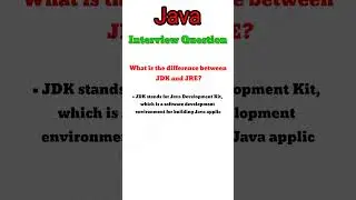 What is the difference between JDK and JRE?