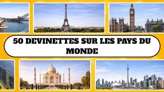 Devine le Pays avec une Devinette 🇫🇷🇨🇦 Quiz G&eacute;ographique