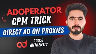 Adoperator CPM Trick 2025 - How to Work On Adoperator - Manke Money Online 2025