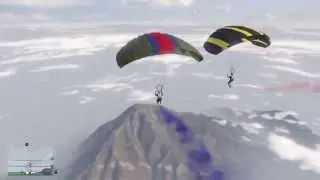 Grand Theft Auto V GTA 5 Parachute Jump II