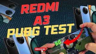 Xoami Redmi A3 Pubg Test🔥| Full Detailed Review | Redmi A3| AB PLAYS YT | Redmi Mobile Pubg Test