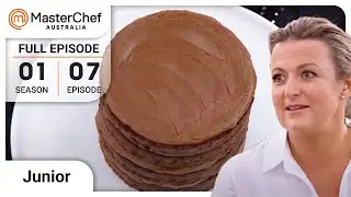 Chocolate Cake Showdown  | MasterChef Australia Junior | S01 EP07
