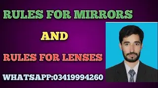 why concave mirror focal length is negative and convex mirror focal length is positive ! its rules