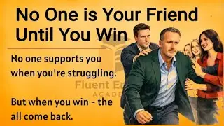 No One is Your Friend Until You Win || My Powerful Story 🔥 || Improve English English Fluency ✅️