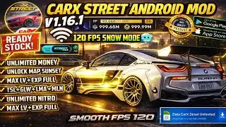 Update!! CarX Street MOD APK v.1.16.0 Gameplay - Unlimited Money Gold & Premium Car Anti Ban 2025