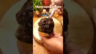 Choco Lava Cupcake 😍 | Chocolate Burst in Every Bite | #Shorts