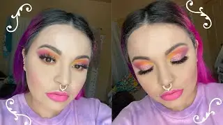 Spring Eyeshadow | Glitter Cut Crease | Makeup tutorial | beautybymarie91