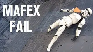 MAFEX Sandtrooper Star Wars Action Figure Review