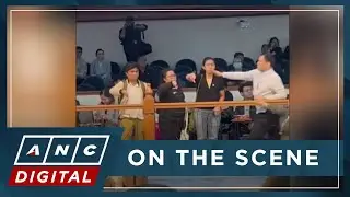 MOMENT: Guests asked to leave Senate session after thumbs down sign during VP impeachment vote | ANC