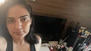 Faxina após 12 dias fora de casa, todo mundo doente .