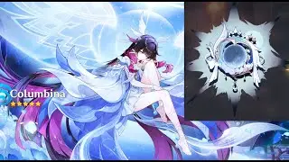 Genshin Impact 6.3 Summon Columbina C1 and Sig Weapon Nocturne's Curtain Call, Testing