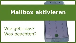 Mailbox einrichten - so geht&acute;s