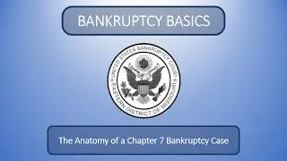 Bankruptcy Bytes: Anatomy of a Chapter 7 Bankruptcy Case