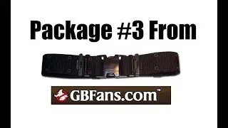 Package #3 From GBFans (Black Pistol Belt)