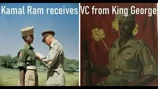 Young Hindu soldier receives highest military medal from King George VI