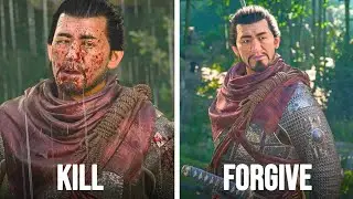Assassin's Creed Shadows - Kill Vs Forgive HATTORI HANZO (ALL Choices)