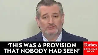 'No Clearance Was Requested': Ted Cruz Claims NDAA Helicopter Provision Was Improperly Added