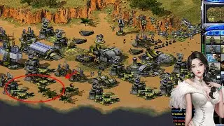 Yuri's Revenge Isle Of Oades 1 vs 3 Rude Enermy Superweapon