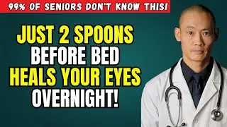 Women Over60:Eat This Before Bed to Strengthen Eyes Improve Vision Naturally Overnight|Senior Health