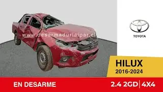Repuestos TOYOTA HILUX 2016-2024 En Desarme