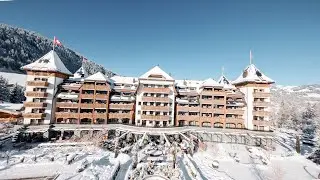 I flew inside a $300M Hotel with my FPV Drone (Alpina Gstaad)