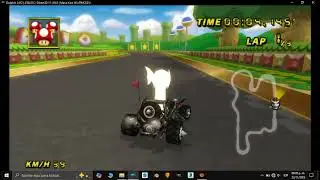 Mario Kart Wii Custom Character Dratini head shiny