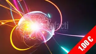Quantum Core Burst &mdash; Radiant Orbits & Streaks (HD Stock Video)