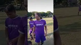 semangat pak coach . Ufc vs Meteor lapangan Korem sudirman Denpasar