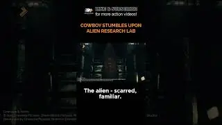 COWBOY STUMBLES UPON ALIEN RESEARCH LAB #shorts #actionmovie #movierecap