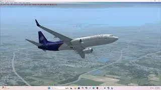 Westwind Virtual airlines FT 1681, Tampa to Cincinnati Ohio