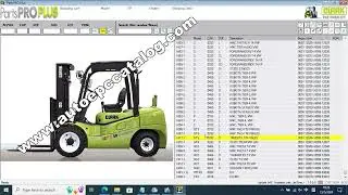 CLARK FORKLIFT PARTS PRO PLUS 548 [2024.05]
