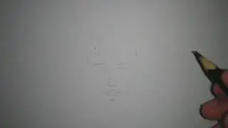 How to draw male face