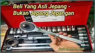 ini baru asli Jepang ..!! Bukan jepang Jepangan || Socket set 25 pcs (10-32 mm ) Merk AIGO