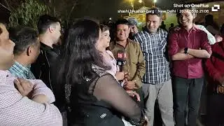 election start in India  media and TV channels take interview of people in Connaught Place Delhi