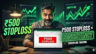 Nifty Option Trading Risk Management | ₹500 Stoploss, तरीही Consistent Trader कसा बनायचा?