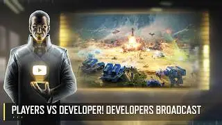 PLAYERS VS DEVELOPER! 1VS5! DEVELOPER STREAM ART OF WAR 3 RTS 03.04