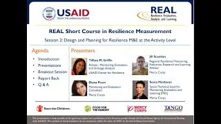 REAL Short Course in Resilience Measurement Session 2 recording 1