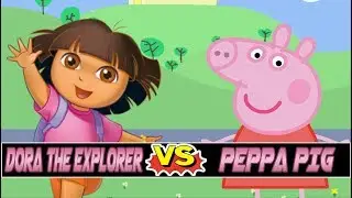 M.U.G.E.N. Battles | Dora The Explorer vs Peppa Pig