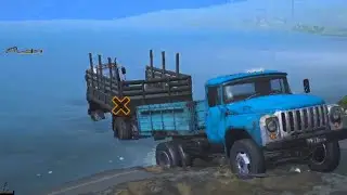 Off road gaming rescue tractor trailer#automobile#gamingvideos ##gaming #games#snow runner is mobile