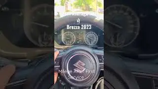 Brezza Milage Test | Brezza 2023 Average in City | City Milage Public Review #brezza2023 #brezza